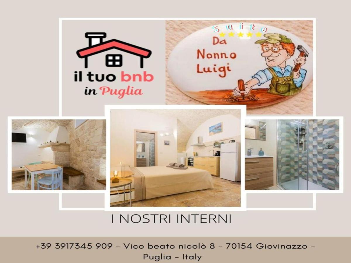 Suite Da Nonno Luigi 100 Metri Dal Mare Giovinazzo Exteriör bild